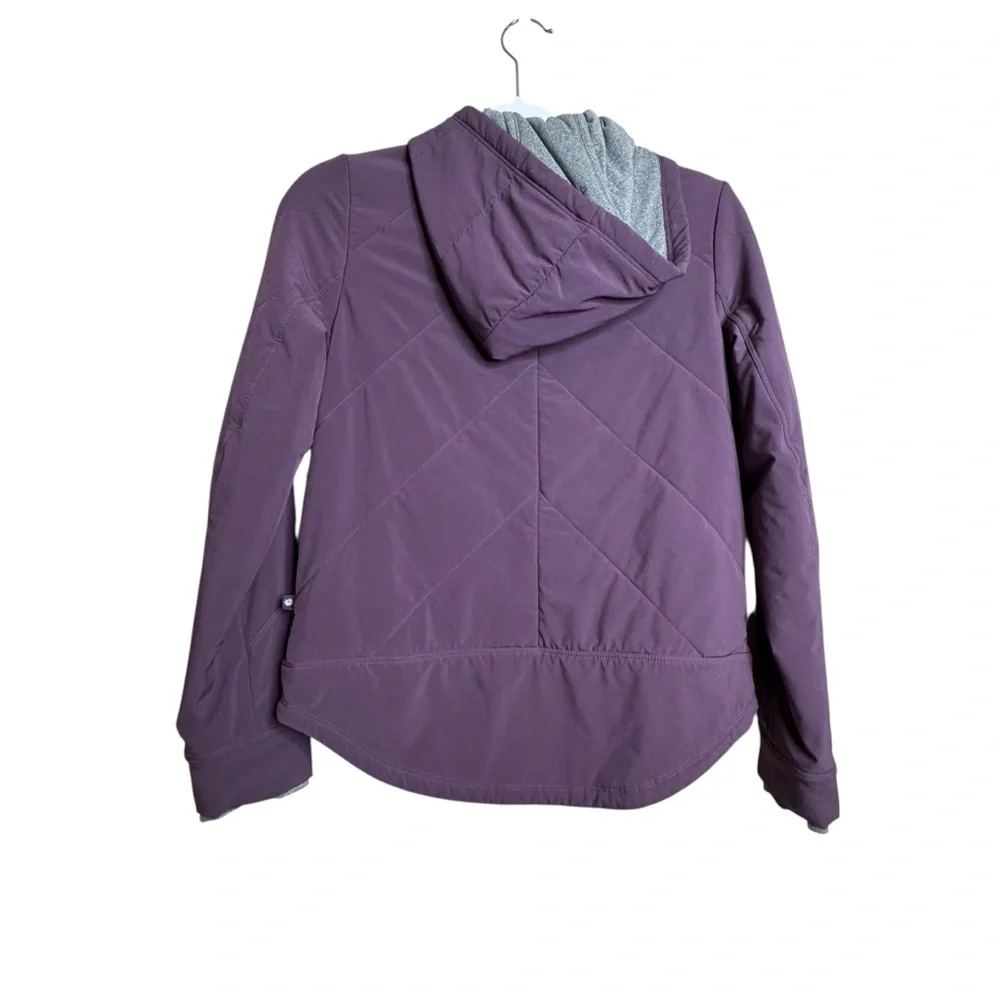Athleta Girl Comfy Jacket- Size XL 14 Purple Lined